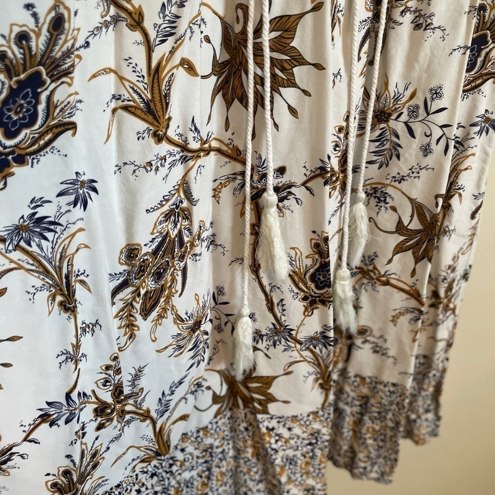 R Vivimos Romantic Cottagecore Prairie Boho Festival Dress Size Small - Picture 10 of 13